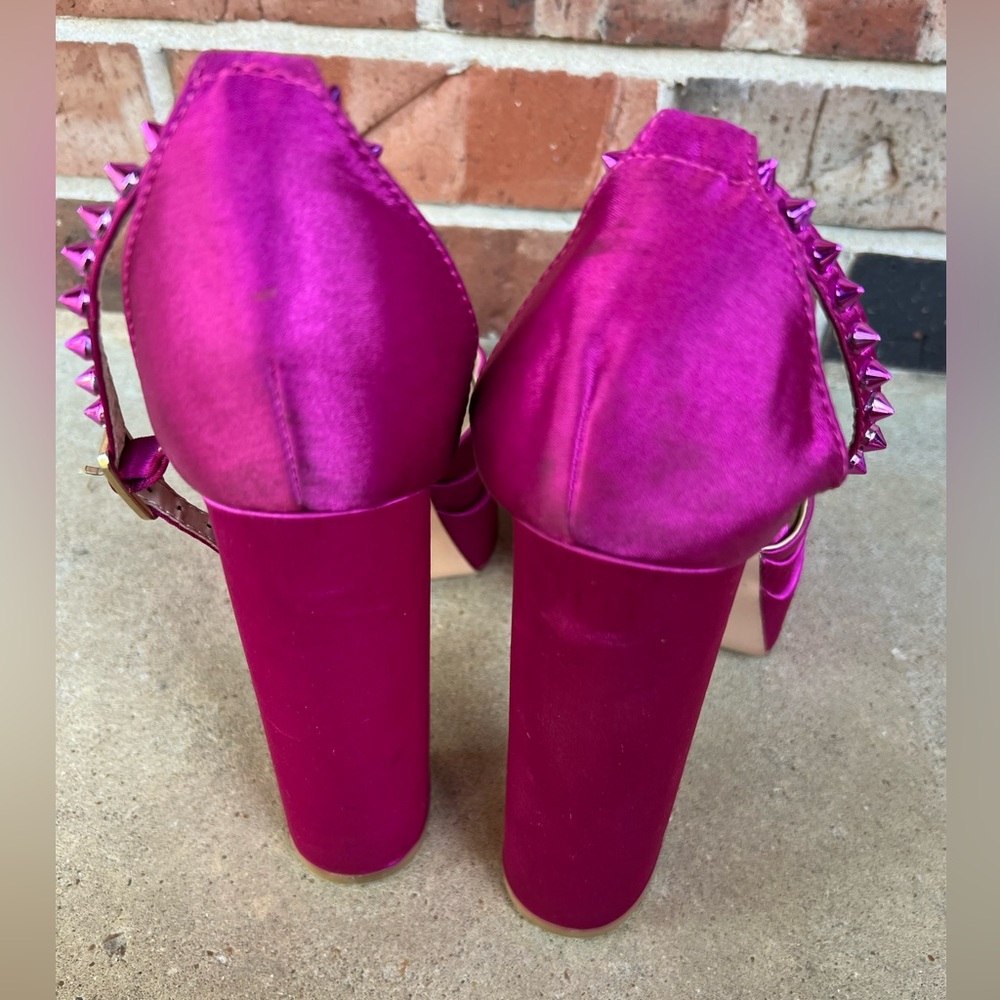 Azalea Wang BARBIE Pink Penelope Platform Heels - Picture 7 of 9